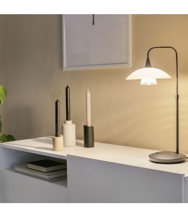 Tafellamp Tallerken Zwart