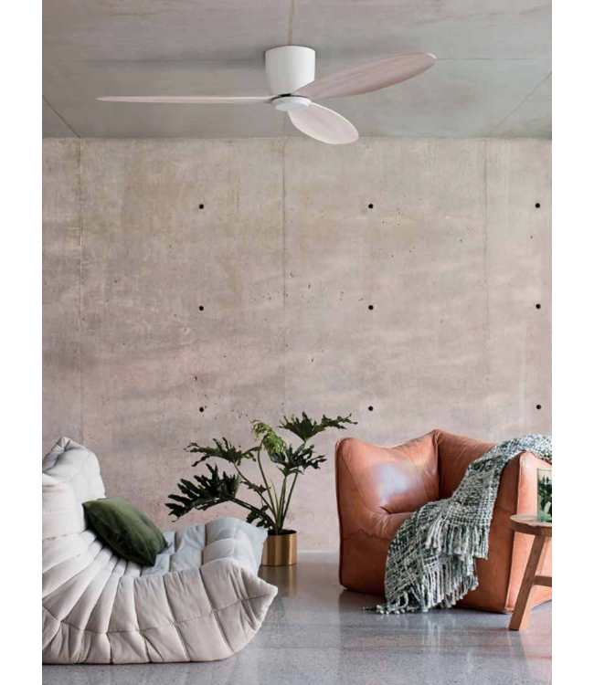 Zwarte ventilator zonder licht-zwart/bruin