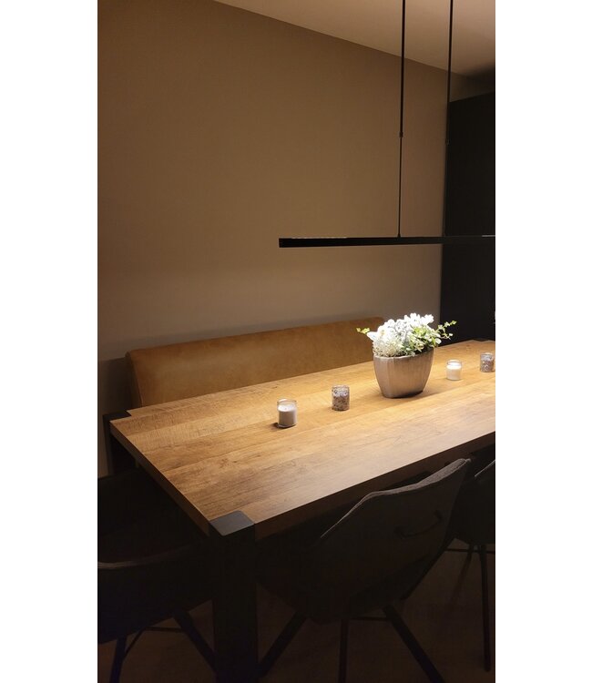 Design Hanglamp up en down light-130cm-Aluminium