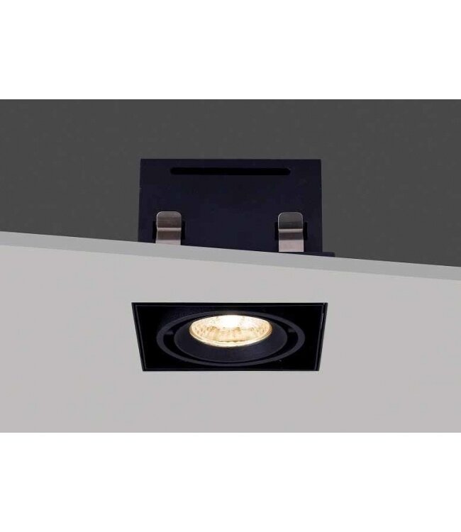 Trimless inbouw spot gu10-zwart-Hal/woonkamer