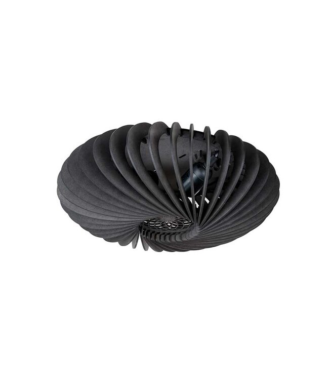 Plafonniere Swan 36cm Zwart