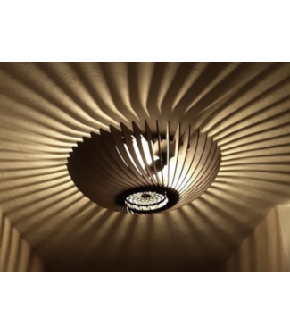 Blijdesign Plafondniere Orb 48cm Zwart