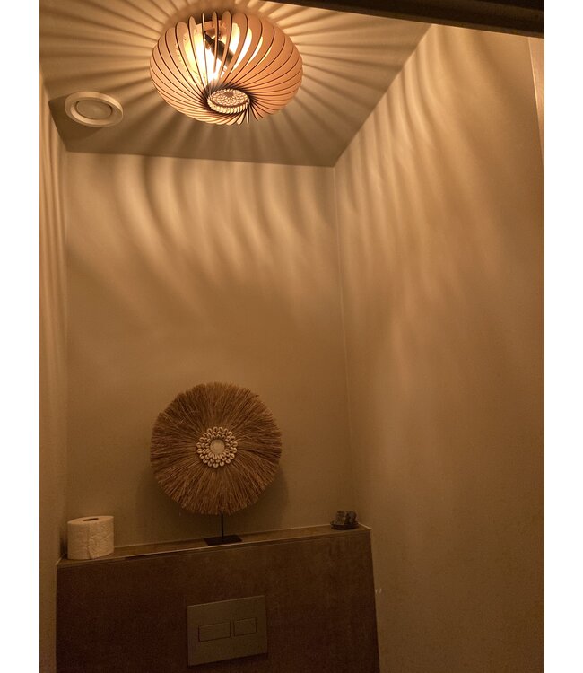 Plafondniere Orb 36cm Naturel