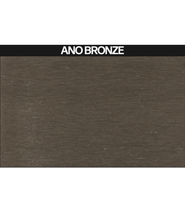 Design whiteline slot track opbouw 180cm bronze dimbare leds