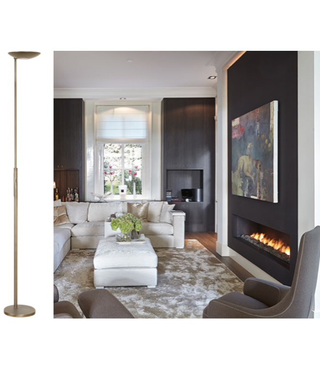 strakke uplighter brons