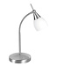 Highlight Bureaulampje touch wit glas led-RVS