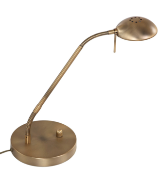 Bureaulamp flex led  brons