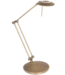 Bureaulamp knikarm dimbaar led brons