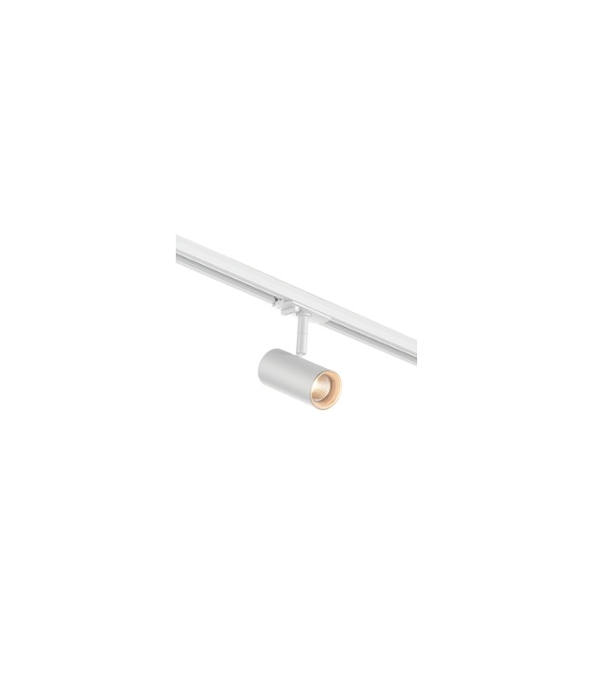 Rail 2meter 1fase kit wit inclusief 3 strakke spots