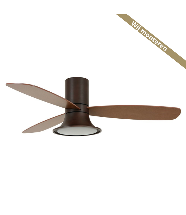 Luxe ventilator brown/bronze -132cm