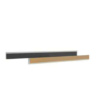 Highlight Strakke  wandlamp zwart gold