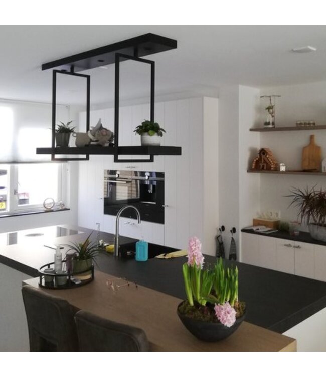 Decoratieve kookeiland hanglamp Oslo 180cm