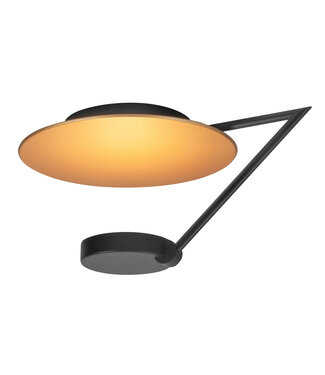 Highlight Plafonlamp middel met indirect licht zwart goud