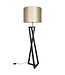 Ztahl Stoere vloerlamp Calitri incl kap 190cm hoog