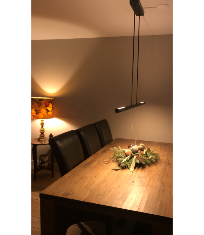 Kap velours  luxe bloemen print 30cm h20cm taupe binnenkant