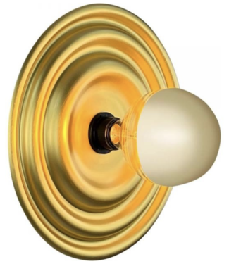 Masterlight Gouden wandlamp Saturn 35cm