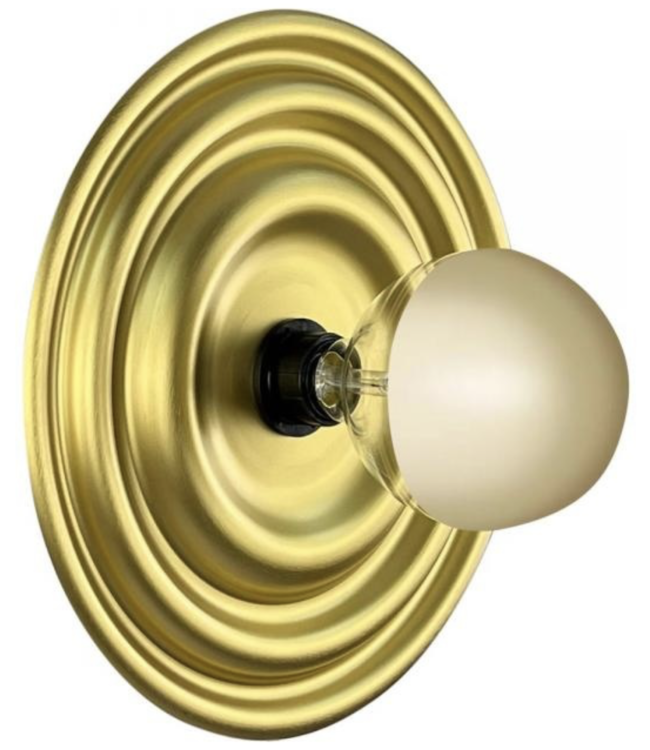 Gouden wandlamp Saturn 35cm