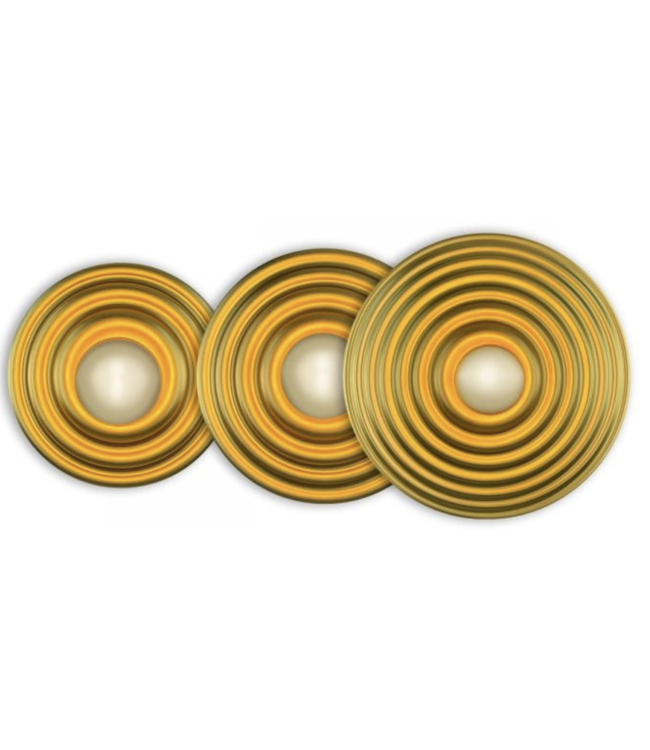 Gouden wandlamp Saturn 35cm