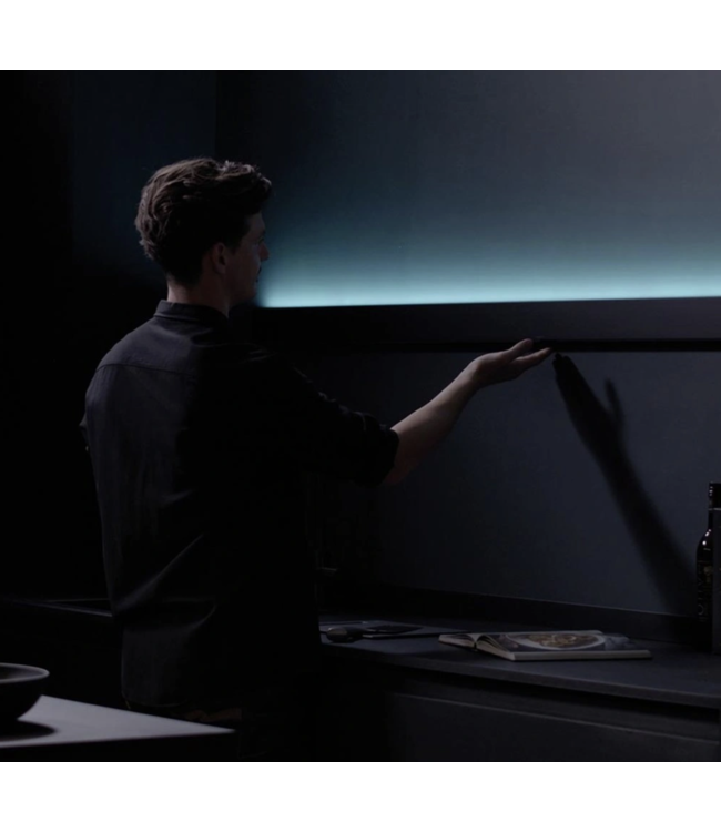 Wall van Novy stijlvolle wandverlichting -185cm-donker antraciet