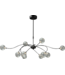 Masterlight Industrieele Romantische LED hanglamp-115-zwart