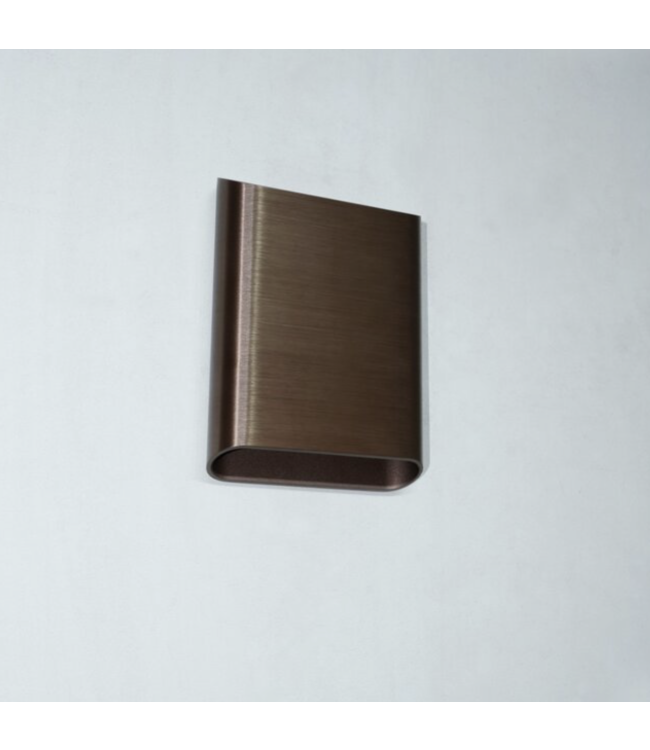 Wandlamp Brons L ingebouwde led