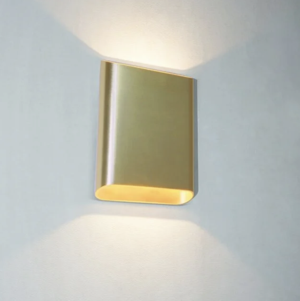 LED wandlamp Antille goud 61,4 cm