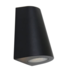 wandlamp zwart up en down licht schuin model