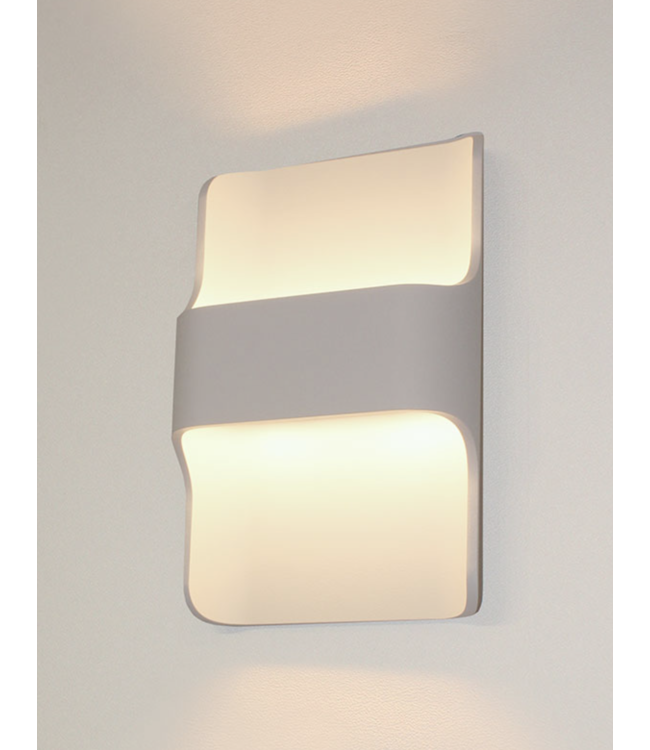 Up en down wandlamp led wit ip 54