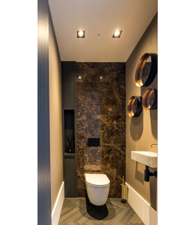 Trimless inbouw spot gu10-zwart-Hal/woonkamer