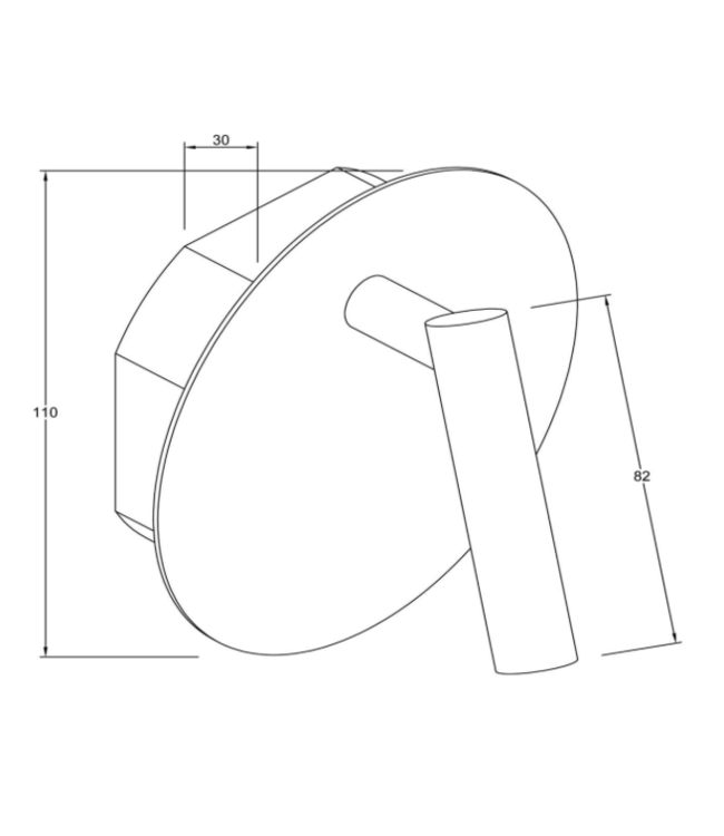 Accu wandlamp goud oplaadbaar aan uit goud