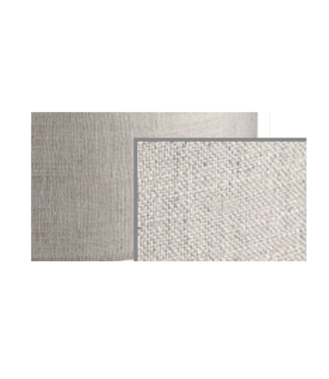 Kap Linnen Taupe 40cm H30cm transparante binnenkant - Copy