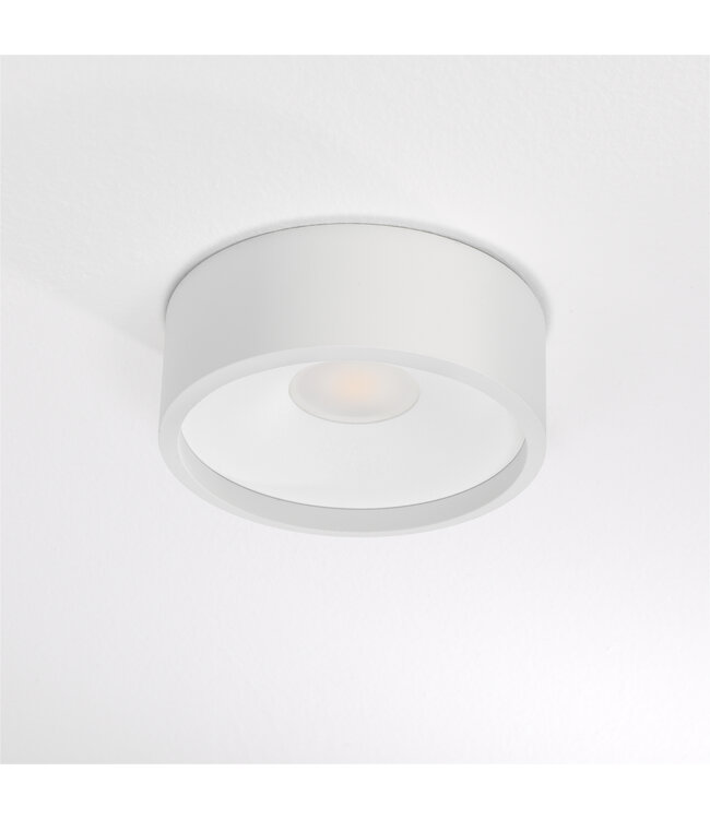 Plafondlamp orlando wit ø 14cm