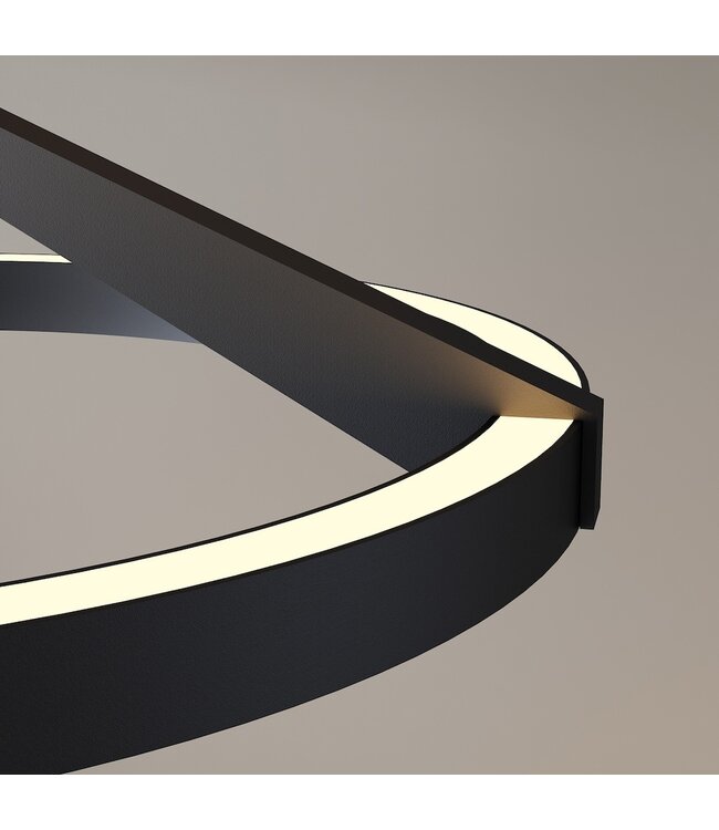 Plafondlamp Oregon ø33 zwart