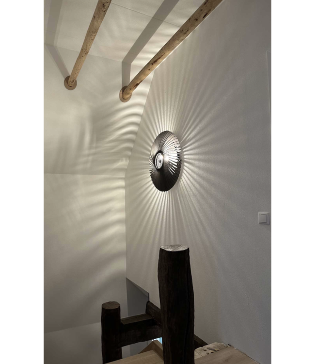 Plafonniere-Swan-60cm-Zwart