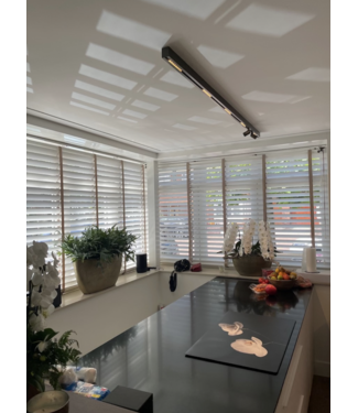 Pvd Design whiteline slot track opbouw 180cm bronze dimbare leds