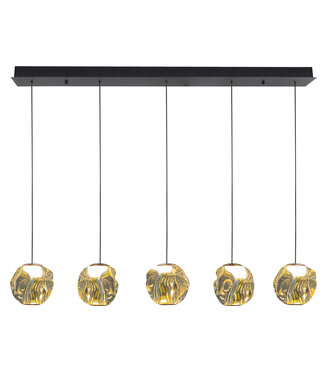 Highlight Hanglamp melina 5 lichts balk