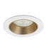 Highlight Inbouwspot wit/goud groot