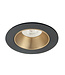 Highlight Inbouwspot zwart/goud klein