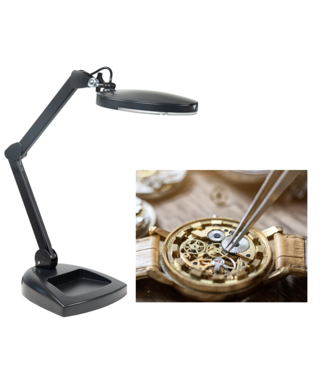 Tafellamp Loupe Zwart