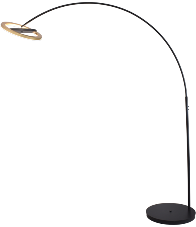 Esmee design vloerlamp boog goud