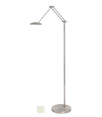 Highlight Minimalische leeslamp met knikarm dim to warm RVS