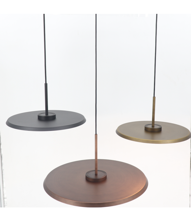 Functionele hanglamp osorno zwart 35cm