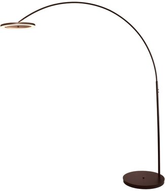 Masterlight Esmee design vloerlamp boog cacao