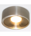 Artdelight Plafondlamp orlando Alu geborsteld  ø 14cm
