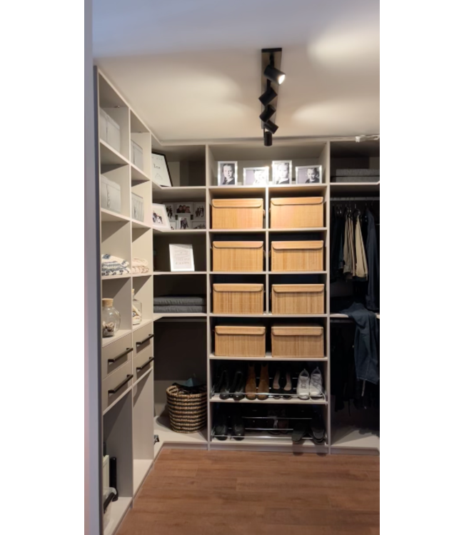 Maatwerk spot 4lichts spots verstelbaar -100cm- mat Zwart