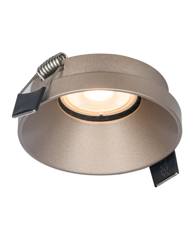 Luxe inbouwspot gu10 Champagne  rond