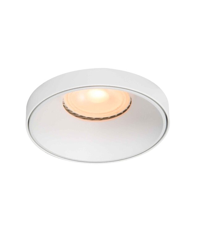 Luxe inbouwspot gu10 wit  rond