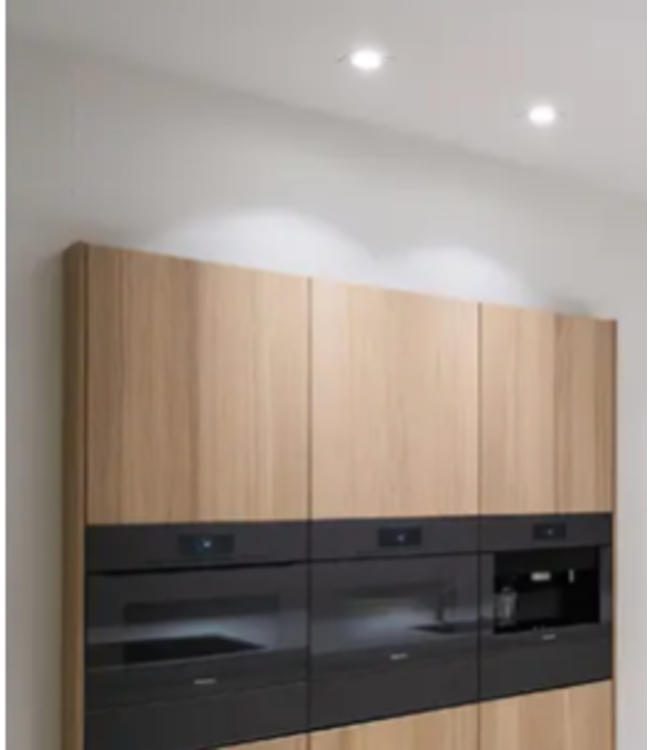 Luxe inbouwspot gu10 wit  kantelbaar vierkant