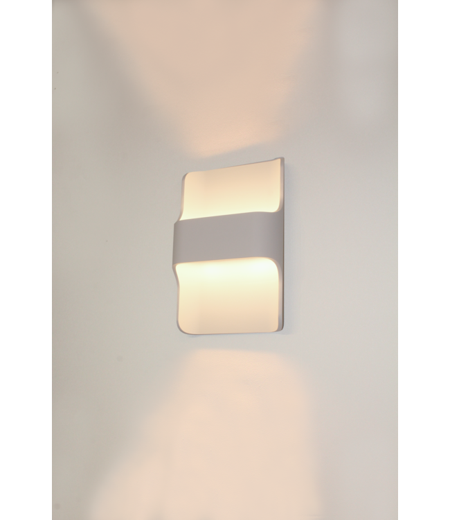 Buiten lamp Up en down geintegreerde led  zwart  - Copy