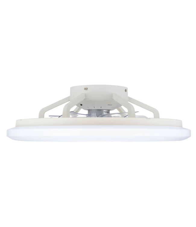 Plafond ventilator wit incl licht en afstandsbediening